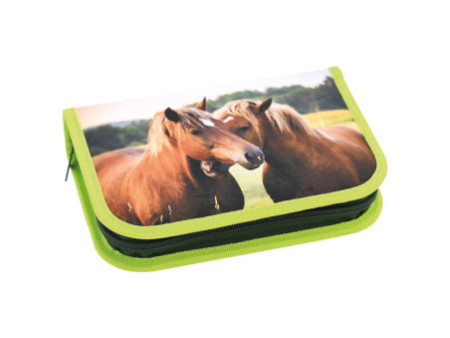 EBERHARD FABER Étui scolaire Cheval, 42 pièces
