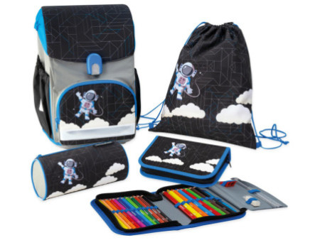 EBERHARD FABER Kit cartable EFAlino Astronaute, 4 pièces