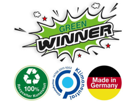 EBERHARD FABER Boîte de peinture GREEN WINNER, 12 couleurs