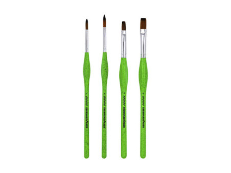 EBERHARD FABER Set de pinceaux synthétiques GREEN WINNER