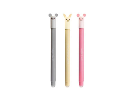 EBERHARD FABER Stylo encre gel Animal Erase it! Cochon