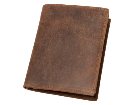 Alassio Portefeuille, format portrait, en cuir, marron