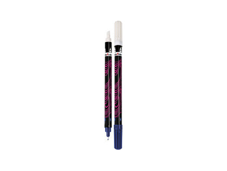 EBERHARD FABER Effaceur, blister de 2, rose fluo / noir