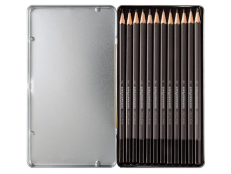 EBERHARD FABER Crayon de couleur Artist Color, étui de 12