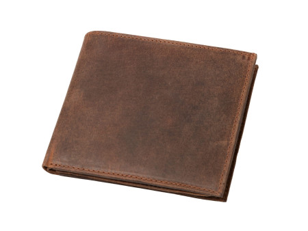 Alassio Portefeuille, format paysage, en cuir, marron
