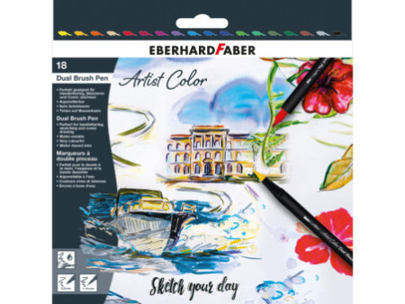 EBERHARD FABER Feutre double Artist Color Dual Brush Pen