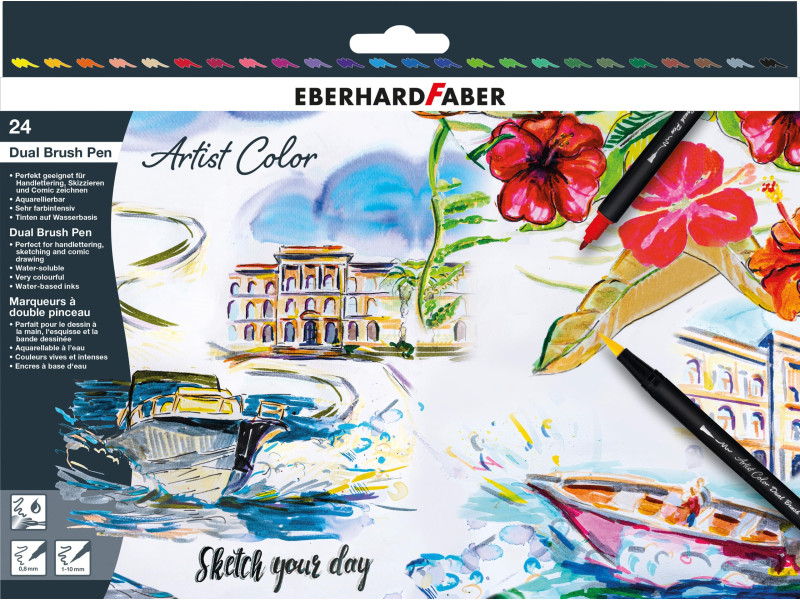 EBERHARD FABER Feutre double Artist Color Dual Brush Pen