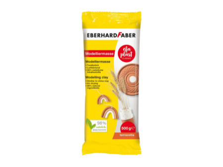 EBERHARD FABER Pâte à modeler EFA plast classic, terracotta