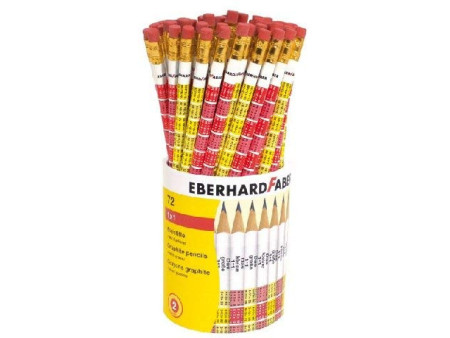ELERHARD FABER Crayon de papier multiplications, pot de 72