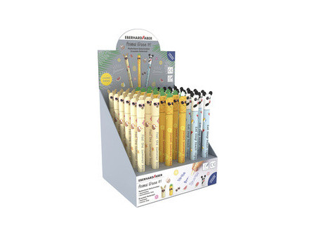EBERHARD FABER Stylo à encre gel Animal Erase it! été