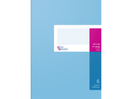 KÖNIG & EBHARDT Livre à colonne A4, 6 colonnes, 40 feuilles