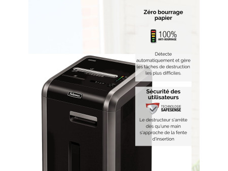 Fellowes destructeur de documents Powershred 225Mi,