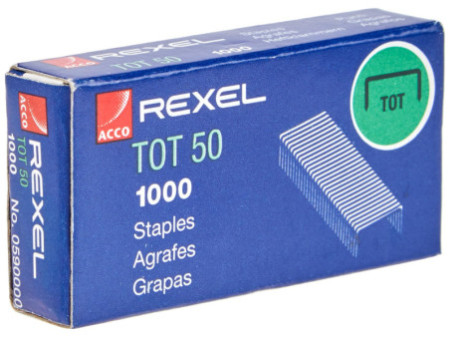 Rexel Agrafes Swingline Tot Cop 1M, cuivré