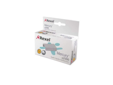 Rexel Agrafes Mercury pour agrafeuse Mercury, zingué