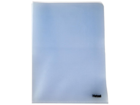 HETZEL Pochette coin standard, A5, PP, grainée, 0,11 mm