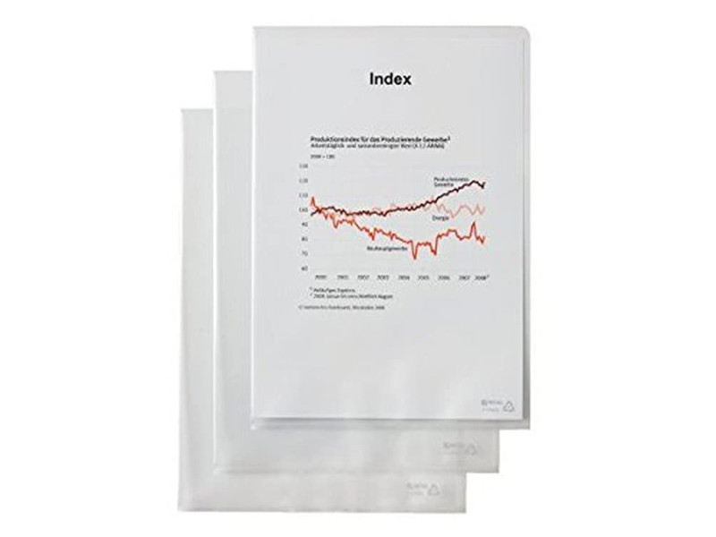 HETZEL Pochette transparente Standard, A4, PP, transparent,