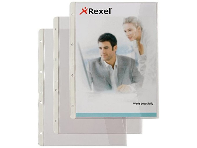 HETZEL pochette pour document, A4, PVC, grainée, 0,13 mm
