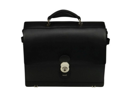 Alassio Porte-documents 'MONZA', cuir, noir