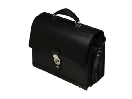 Alassio Porte-documents 'MONZA', cuir, noir