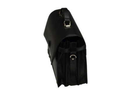 Alassio Porte-documents 'MONZA', cuir, noir