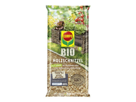 COMPO BIO Copeaux de bois, 60 litres