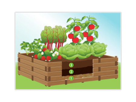 COMPO BIO Copeaux de bois, 60 litres