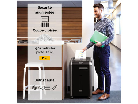Fellowes Destructeur Powershred 325Ci, particule 4 x 38mm