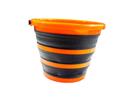Garten PRIMUS Seau pliable, noir/orange