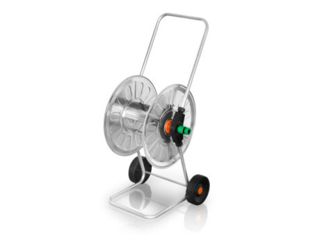 Bradas Dévidoir de tuyau sur roues ZINCATO, 1/2', pour 60 m