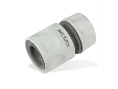 Bradas Raccord de tuyau femelle WHITE LINE, 3/4', blanc