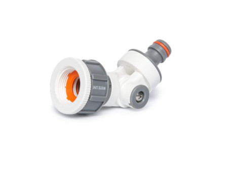 Bradas Nez de robinet articulé WHITE LINE,filetage intérieur