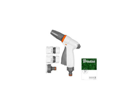 Bradas Kit de pistolet d'arrosage QUICK PROSTY, 4 pièces