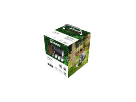 Bradas Dévidoir de tuyau WHITE SILVER PLUS, kit, 1/2', 50 m