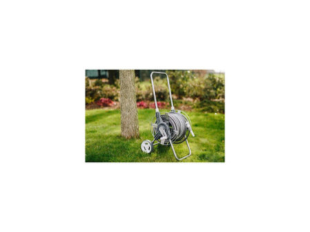Bradas Dévidoir de tuyau WHITE SILVER PLUS, kit, 1/2', 50 m
