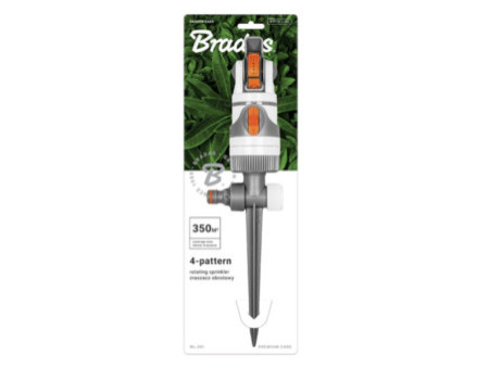 Bradas Arroseur-canon sur pic WHITE LINE, pic en plastique