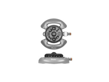 Bradas Arroseur de pelouse WHITE LINE, 8 modes, gris
