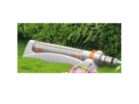 Bradas Arroseur oscillant WHITE LINE, 18 buses, gris/orange