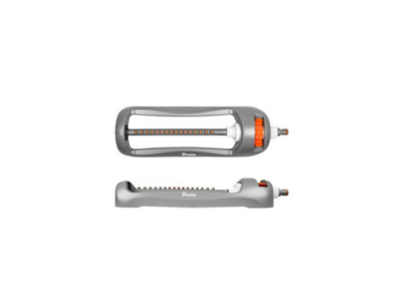 Bradas Arroseur oscillant WHITE LINE, 16 buses, gris/orange