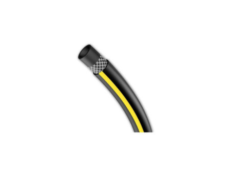Bradas Tuyau d'arrosage BLACK COLOUR, 3/4', noir/jaune, 50 m