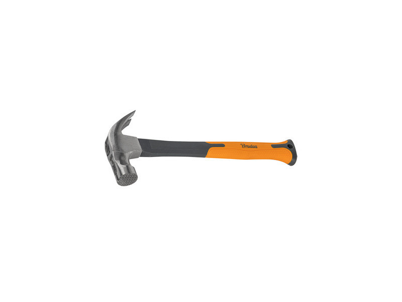 Bradas Marteau de charpentier, 450 g, anthracite/orange
