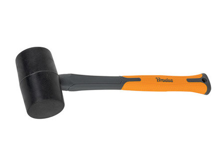 Bradas Maillet en caoutchouc, 450 g, anthracite/orange