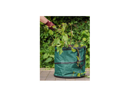Bradas Sac à végétaux POP UP, 120 litres, vert foncé