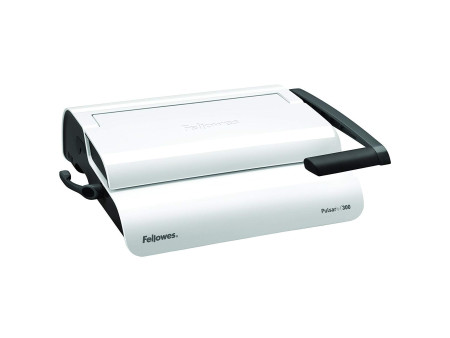 Fellowes Perforelieur plastique Pulsar +300, blanc/argent