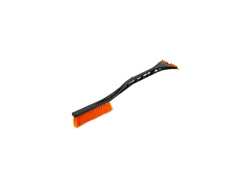 Bradas Gratte-givre avec balai à neige, 600 mm, noir/orange