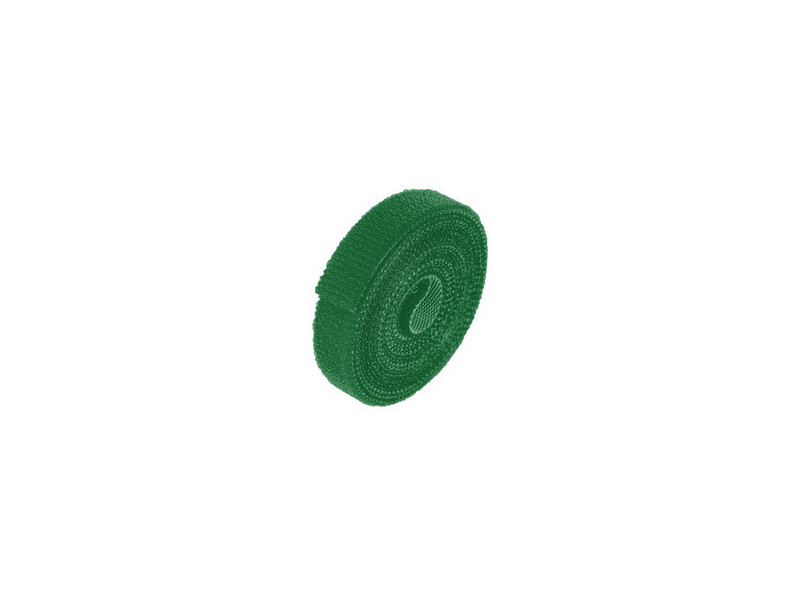 Bradas Ruban auto-agrippant, 19 mm x 5 m, vert