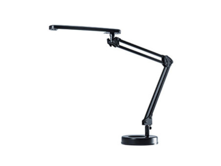 Hansa Lampe de bureau à LED 4 Stars, avec socle, noir