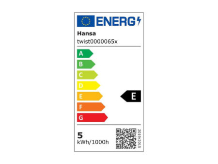 Hansa Lampe de bureau à LED Twist, argent