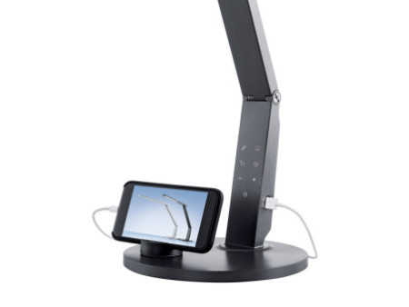 Hansa Lampe de bureau à LED Vario Plus, anthracite
