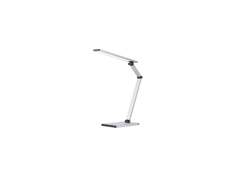 Hansa Lampe de bureau à LED Slim, argent