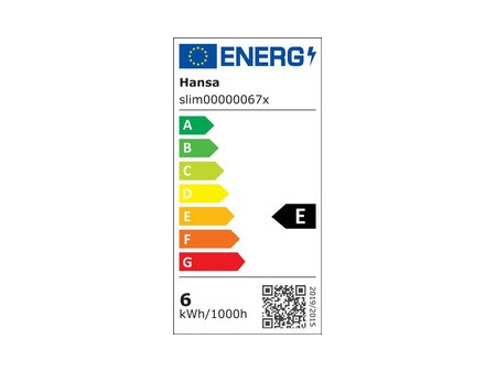 Hansa Lampe de bureau à LED Slim, argent